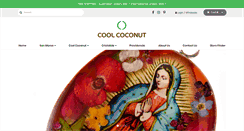Desktop Screenshot of coolcoconut.com